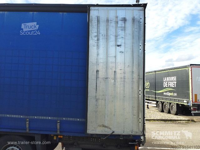 Semi-remorque bâchée Schmitz Cargobull Semitrailer Curtainsider Standard Hayon