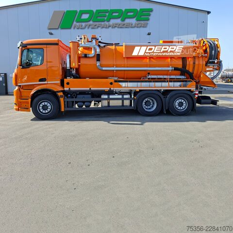 Saugwagen MAN TGS 26.480 6X2 Saug-Druck Spüler Kipper