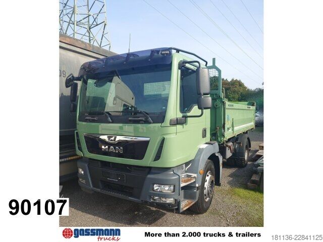 Camión volquete MAN TGM 18.320 4x2 BL, Meiller 3-Seiten AHK-Öl