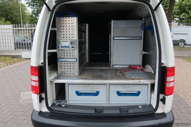 Panelová dodávka VOLKSWAGEN Caddy Kasten Maxi / AHK / Werkstatt / 1 Hand