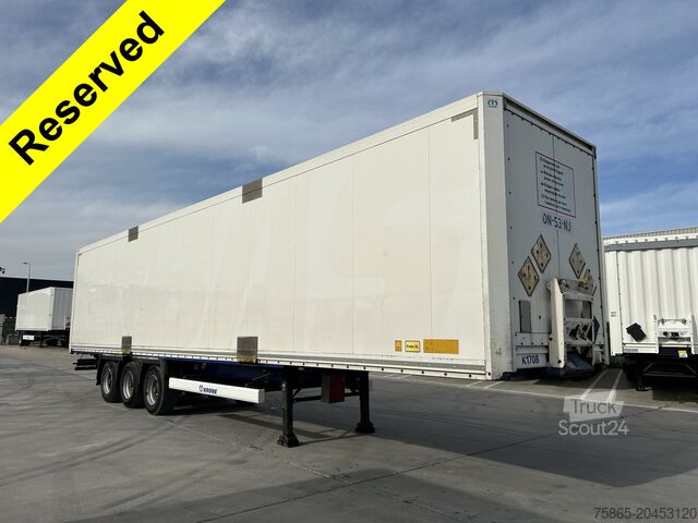Box body Krone DryLiner / Box / Huckepack / BPW Drum / APK TUV...