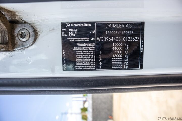 Standard-SZM MERCEDES AROCS 1845 HAD + HYDR.