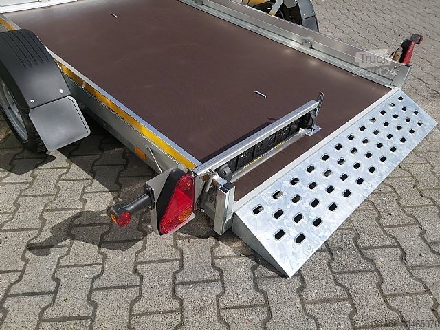 Prikolica za motorno kolo wm meyer Senklift Anhänger direkt befahrbar lieferbar