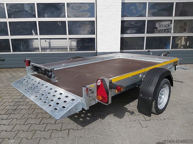 Prikolica za motorno kolo wm meyer Senklift Anhänger direkt befahrbar lieferbar