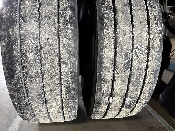 Šasija za zamenjavo prikolic ACKERMANN VERZINKT*langer Hub*17,5er Reifen