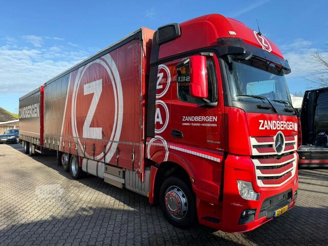 Transport de volume Mercedes-Benz Actros 2545 Mega Volumecombi 120m3! Schuifdaken...