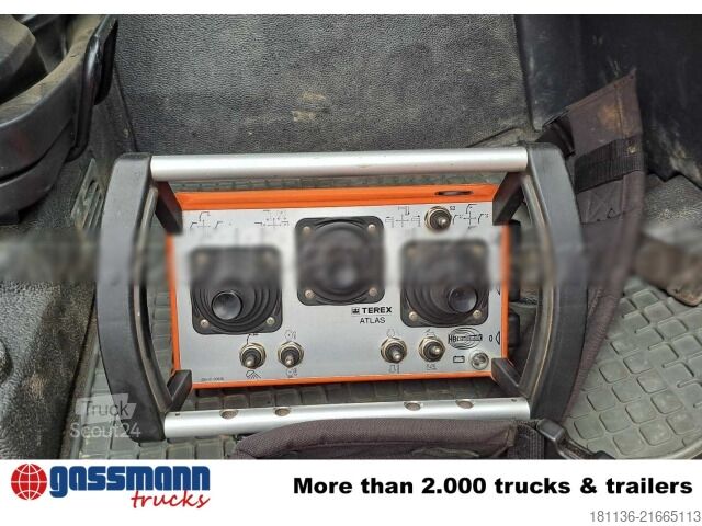 Camion benne à bras amovible MAN TGM 15.250 4x4 BL, Kran Terex TLC 75.2, Funk