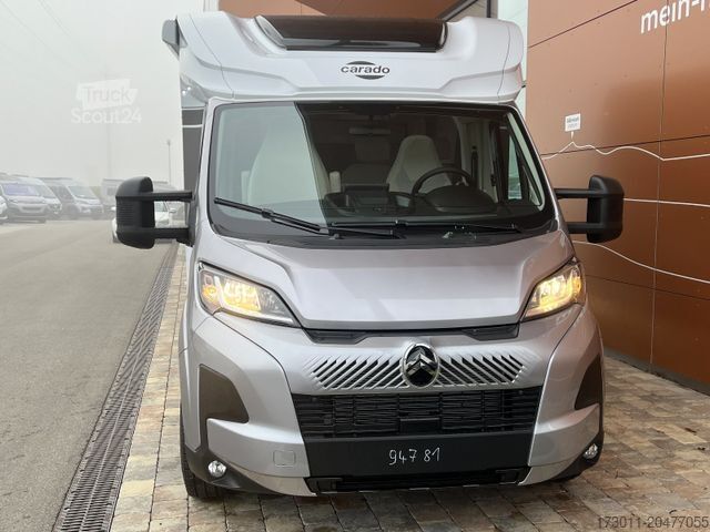 Half-integraal camper CARADO T135 pro+ Citroen 140PS Automat mit Hubbett