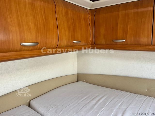 Camping-car semi-intégré HOBBY Van t 500 GFSC - Festbett - 2 x Klima - Sat/TV