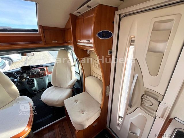 Camping-car semi-intégré HOBBY Van t 500 GFSC - Festbett - 2 x Klima - Sat/TV