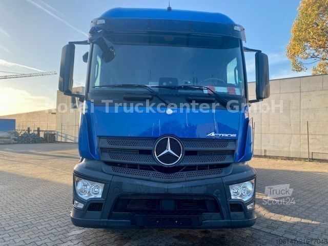 LKW mit Pritsche & Plane MERCEDES-BENZ 2533L Antos E6, L-Haus, Klima,Edscha, LBW 3to