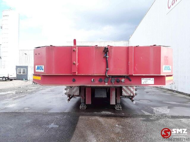 Tieflader Mol Oplegger top hydr as/axles