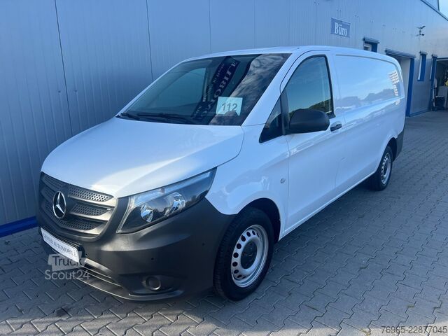 Dobozos furgon MERCEDES-BENZ Vito 114 LANG KLIMA TEMPOMAT WERKZEUGSCHRÄNK