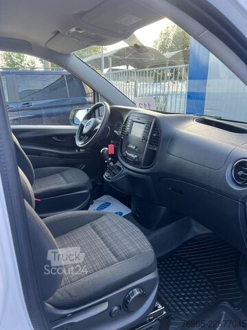 Dobozos furgon MERCEDES-BENZ Vito 114 LANG KLIMA TEMPOMAT WERKZEUGSCHRÄNK