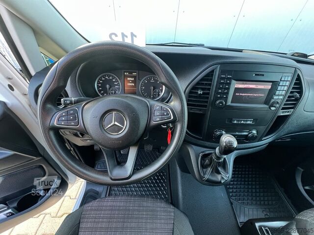 Dobozos furgon MERCEDES-BENZ Vito 114 LANG KLIMA TEMPOMAT WERKZEUGSCHRÄNK