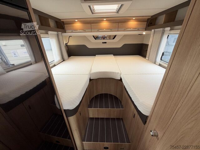 Polointegrovaný karavan KNAUS Sky Ti PLATINUM SELECTION 650 MEG Solar, Markise