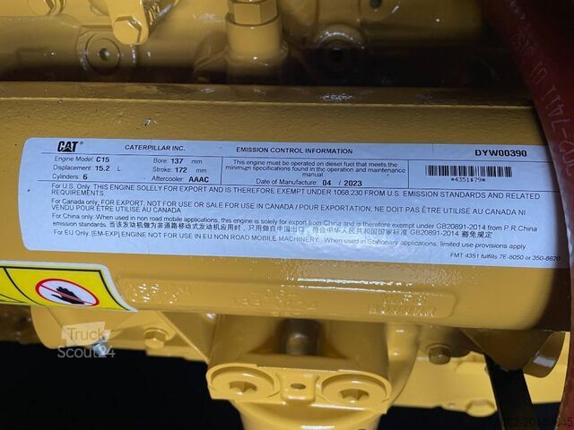 Agregado Caterpillar DE715GC - 715 kVA Stand-by Generator - DPX-18224