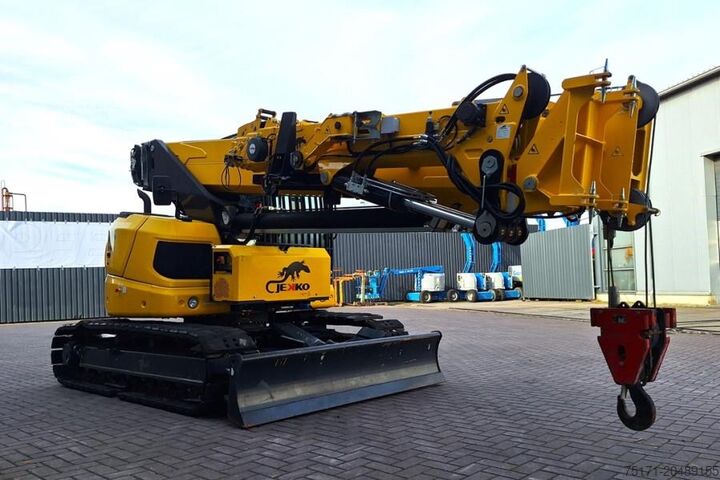 Mobiele kraan Jekko SPK60 INCL NEW TRACK PADS, Hybrid - Diesel + Elect