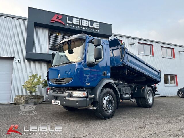 Camión volquete RENAULT Midlum 270 DXI *Meiller-Kipper*E5 EEV*