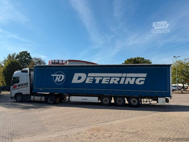 Semirremolque abierto con toldo KRONE Profi Liner Schiebeplane mit Liftachse