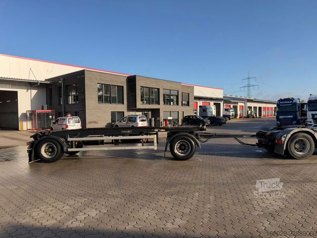 Remolque con chasis intercambiable HÜFFERMANN HSA1870 Abrollanhänger Schlitten