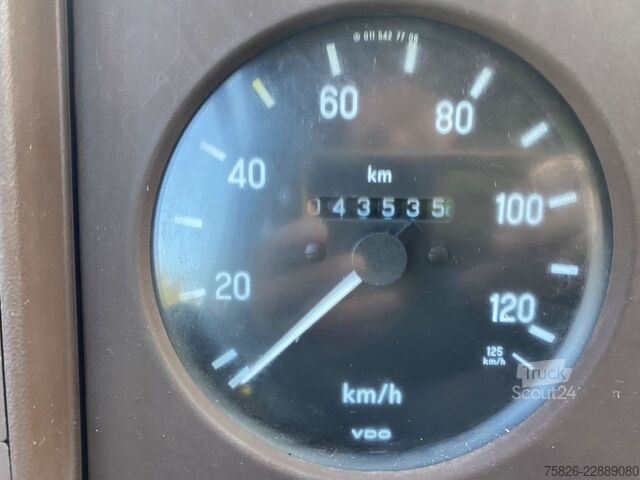 Ван с висока покривка MERCEDES-BENZ Vario 508 D 6 Sitze H Kennzeichen
