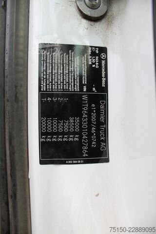 Miešačka betónu na podvozku MERCEDES-BENZ 3240 8x4 BB - STETTER 9 m³ - Nr.: 864