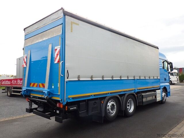 Plato nákladné auto MAN TGX 26.460 LL L-Fhs./Pritsche/LBW/Lenkachse/Ret.