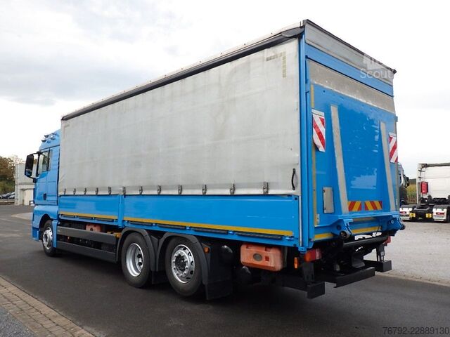 Plato nákladné auto MAN TGX 26.460 LL L-Fhs./Pritsche/LBW/Lenkachse/Ret.