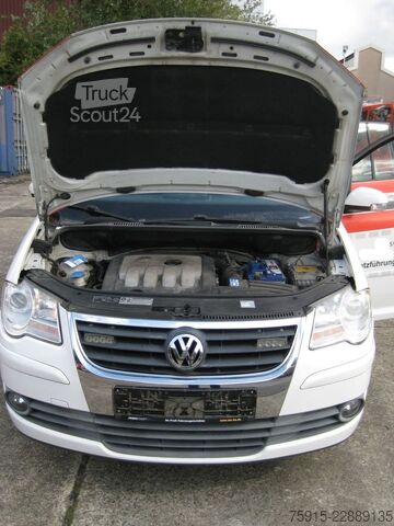 Gaisrinė mašina VW Touran 2,0 TDI Einsatzfahrzeug Strobel *TÜV NEU*