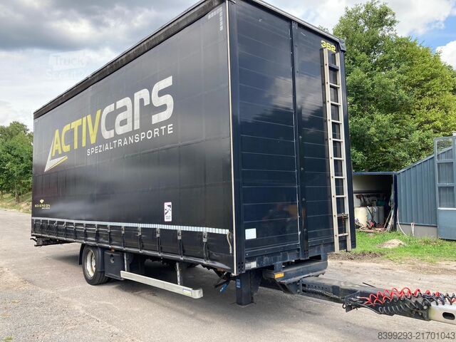 Remolque abierto con toldo Eggers ZPT 10 ZL