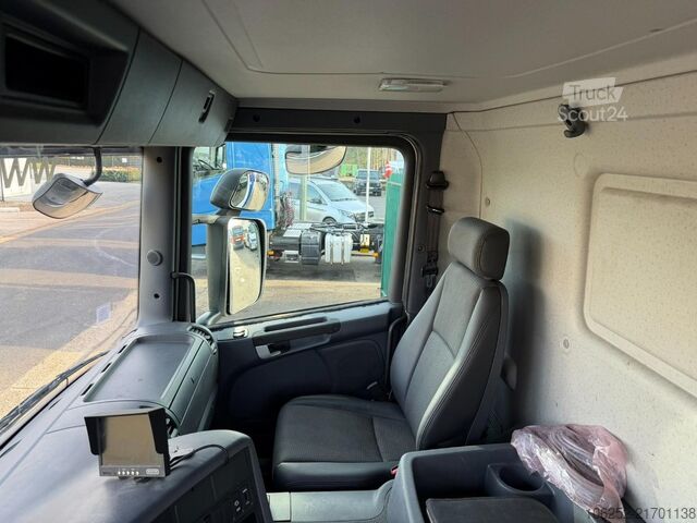 Plateforme de chargement ouverte Scania P410 8x4 PRITSCHE + KRAN PALFINGER PK33002 F (7...