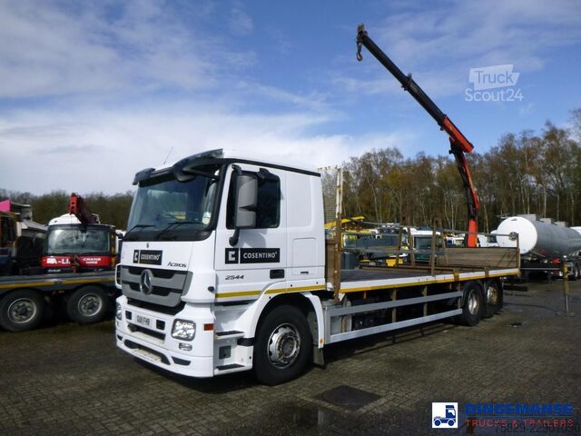 Mercedes-Benz Actros 2544 6x2 RHD + Palfinger crane PK8501