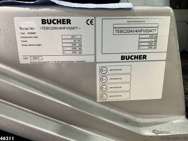  Bucher Citycat 2020 with 3-rd brush