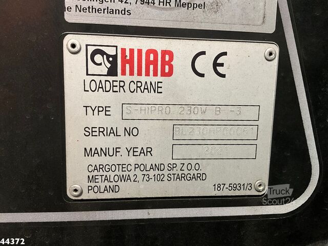  DAF FAN CF 340 Hiab 23 Tonmeter laadkraan