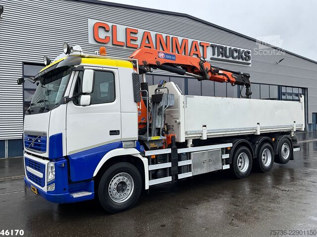 Volvo FH 420 8x4 HMF 22 Tonmeter laadkraan