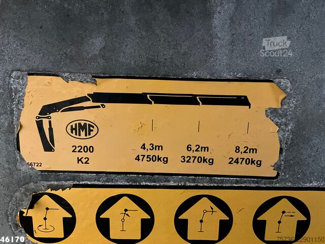  Volvo FH 420 8x4 HMF 22 Tonmeter laadkraan