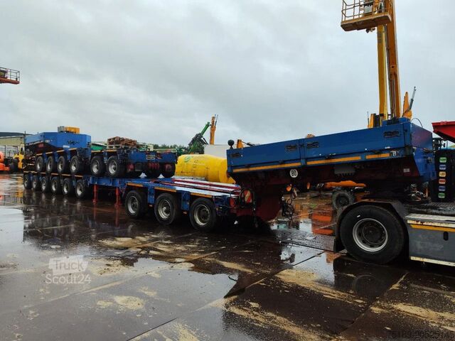 Semi-lavlader Goldhofer S-THP 15 (3+3+3+5+2) 2 x Gooseneck 2 x Hatz Ger...