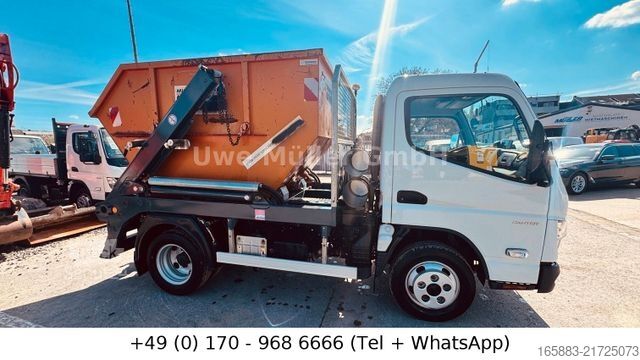 Kombi s prekucnikom FUSO Canter 6S15 Absetzkipper mit 16 Absetzmulden