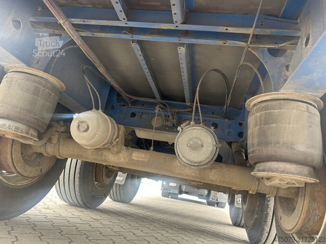 Відкритий напівпричіп з тентом KRONE SD-P 24L / Innenhöhe 2,7 m / TüV 06-26