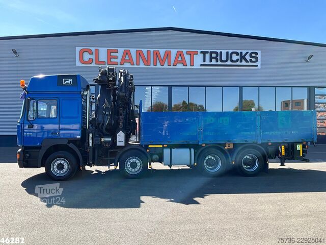 Tovornjak z žerjavom Man 26.464 DFLC 8x4 Hiab 60 Tonmeter laadkraan + Fl...