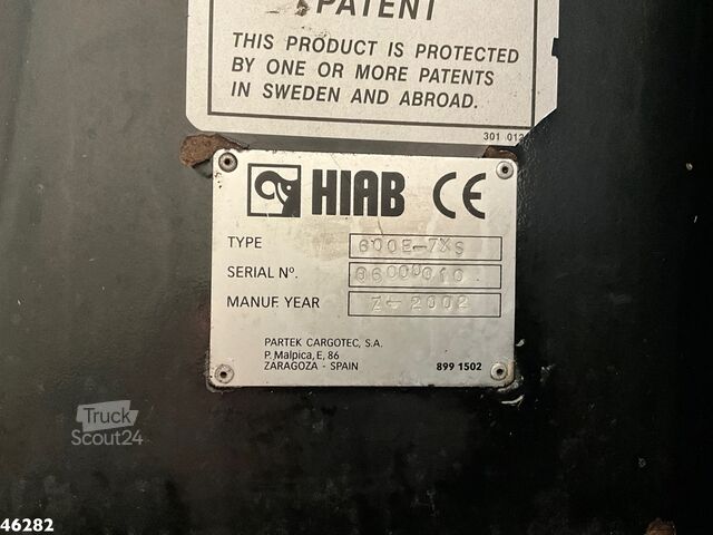 Tovornjak z žerjavom Man 26.464 DFLC 8x4 Hiab 60 Tonmeter laadkraan + Fl...