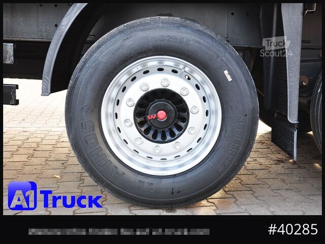 Open semitrailer with tarp KOEGEL S 24, Tautliner, SAF, neue Plane, LBW, Ladebordwand