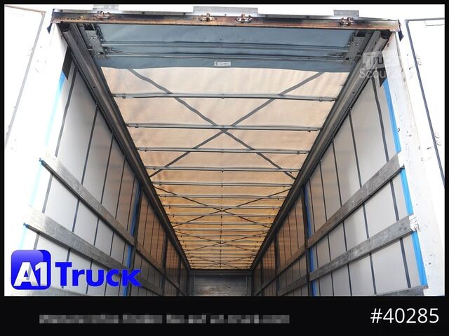 Open semitrailer with tarp KOEGEL S 24, Tautliner, SAF, neue Plane, LBW, Ladebordwand