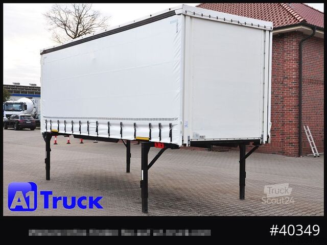 Châssis interchangeable avec plateau et bâche KOEGEL 7.45  BDF Wechselbrücke, neue Plane