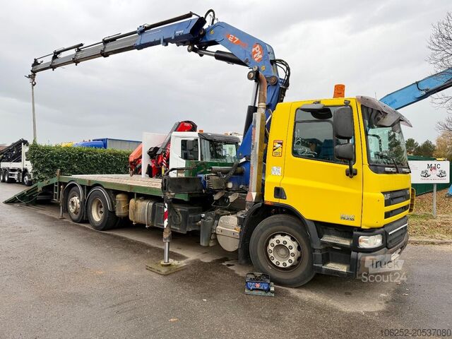 Vehículo de recuperación DAF CF 75.310 6X2 OPRIJWAGEN + KRAAN PM 27 S-4 + RA...