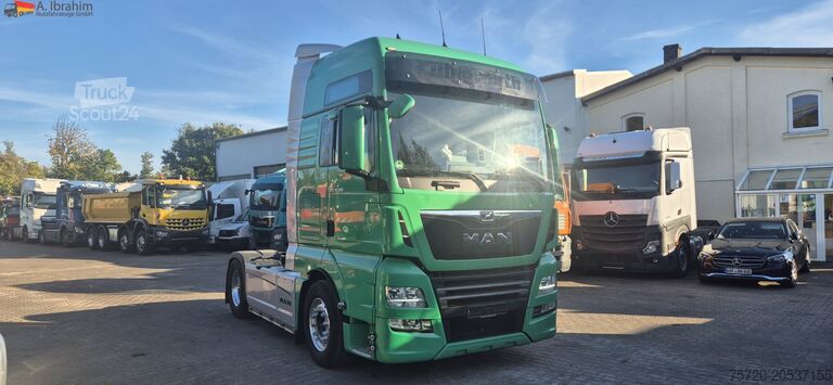 Standard tractor unit MAN TGX 18.500 Retarder | Standklima | XXL | 2x Tank | LED | deutsches Fahrzeug