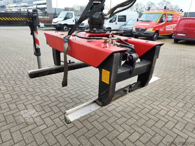 Camião-grua Hiab XS 377 Hipro 7 x Hydr. Hiab Rotated Clamp Merce...