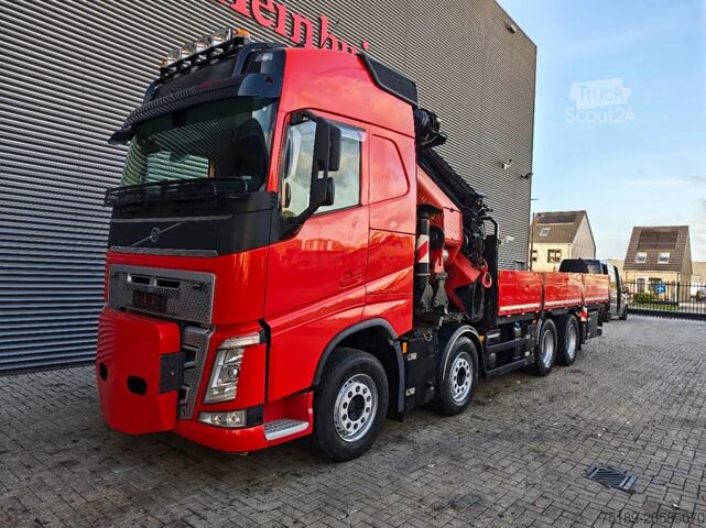 Vinç kamyonu Volvo FH 540 8x4 Palfinger PK 78002 SH 7 x Jip 7 x Fr...