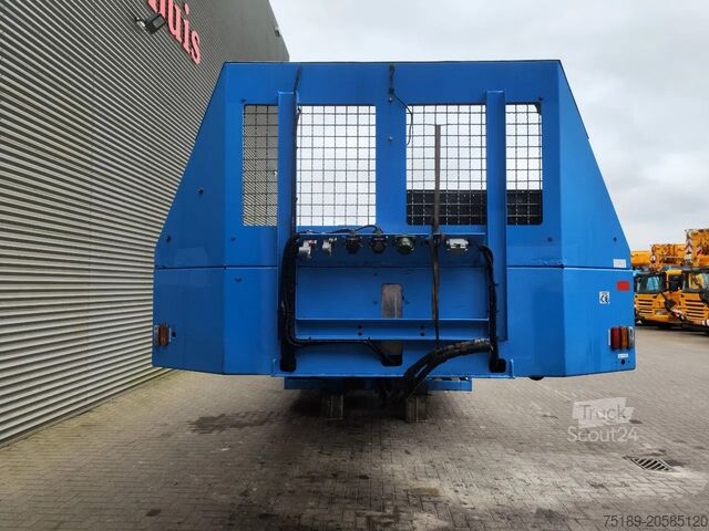 Semi carregador baixo Zanner STL 42 Bridge Ramps Winch Powersteering!